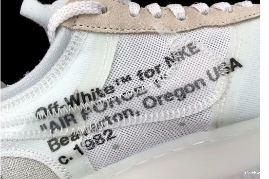 O-W Mens Low 1 Force Air AO4606-100 Nike 1111